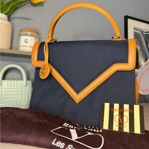 SOLD ! Valentino  Garavani Vintage Top Handle